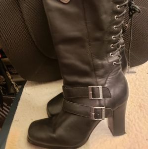 Leather Harley Davidson Boots